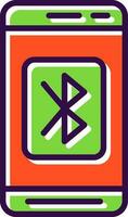 Mobile Bluetooth  Vector Icon Design