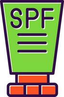 spf vector icono diseño