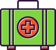 First Aid Kit  Vector Icon Design