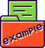 Example  Vector Icon Design