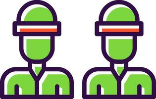 Workers  Vector Icon Design