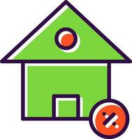 Mortgage Vector Icon Design