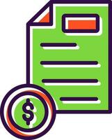Contract Vector Icon Design