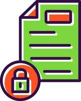 Contract Vector Icon Design