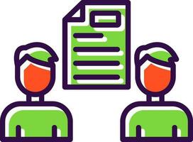 Contract Vector Icon Design