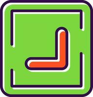 Diagonal Arrow Vector Icon Design