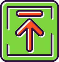 Up Arrow Upload Vector Icon Design