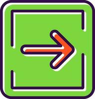 Right Arrow Vector Icon Design