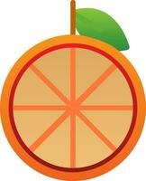 diseño de icono de vector de mandarina