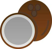 Coconut Vector Icon Design