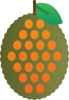 Jackfruit Vector Icon Design