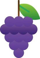 Grape Vector Icon Design