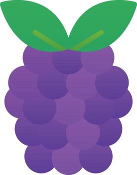 Raspberry Vector Icon Design