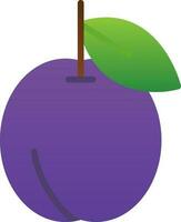 Plum Vector Icon Design