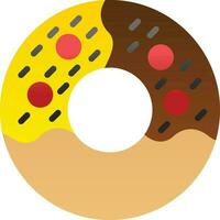 diseño de icono de vector de donut