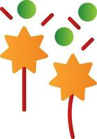 Firework  Vector Icon Design