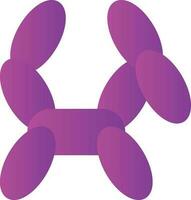 Balloon Dog  Vector Icon Design