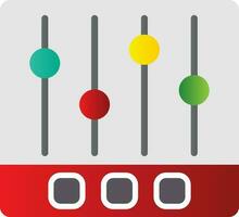 Music Equalizer  Vector Icon Design