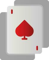 Playing Card  Vector Icon Design