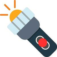 Flashlight  Vector Icon Design