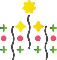 Confetti  Vector Icon Design