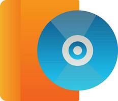 Compact Disk  Vector Icon Design