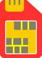 Sim Card  Vector Icon Design