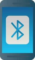 Mobile Bluetooth  Vector Icon Design