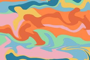 Groovy abstract psychedelic trippy background vector illustration