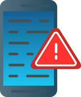 Alert  Vector Icon Design