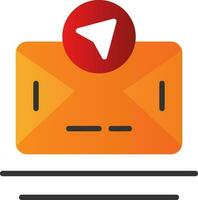 Send Mail  Vector Icon Design