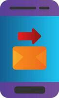 Send Mail  Vector Icon Design