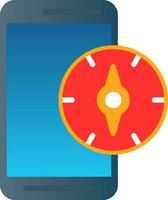 Compass  Vector Icon Design