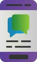 Message  Vector Icon Design