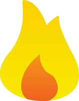 Flame  Vector Icon Design