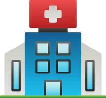 hospital vector icono diseño