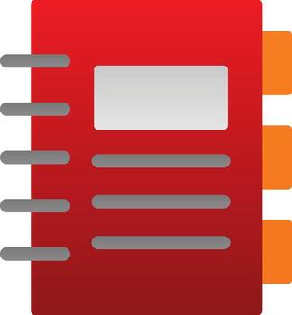 Notebook  Vector Icon Design