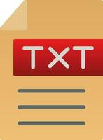 Txt  Vector Icon Design