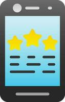 Rating  Vector Icon Design