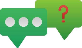 Conversation  Vector Icon Design