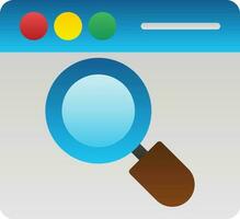Search  Vector Icon Design