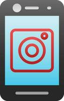 instagram vector icono diseño