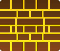 Brickwall  Vector Icon Design