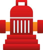 Fire Hydrant  Vector Icon Design