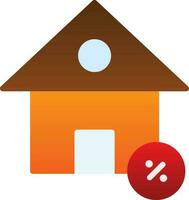 Mortgage Vector Icon Design