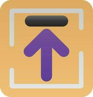 Up Arrow Upload Vector Icon Design