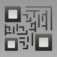 Qr code Vector Icon Design