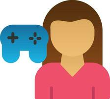 Gamer Vector Icon Design