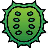 Soursop Vector Icon Design