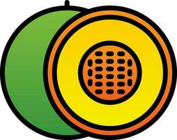 Melon Vector Icon Design